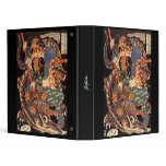 Miyamoto Musashi Painting c. 1800's binders