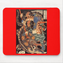 Miyamoto Musashi Painting c. 1800's Mouse Pads