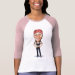 Ladies 3/4 Sleeve Raglan (Fitted)