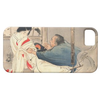 Mizuno Toshikata Unwelcom Adwances japan art iPhone 5 Covers