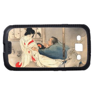 Mizuno Toshikata Unwelcom Adwances japan art Samsung Galaxy S3 Case