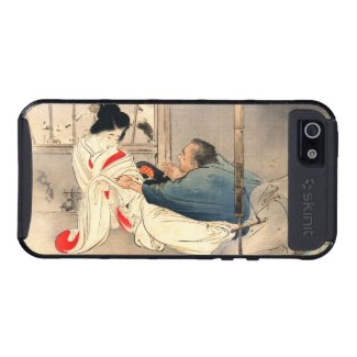 Mizuno Toshikata Unwelcom Adwances japan art iPhone 5 Cover