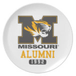 Mizzou M for Alumni Pride Dinner Plates