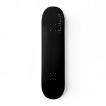 MJ12club* Member Black Board Member Skateboards