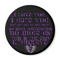MJ Law Kthnxbye Lyrics Magnet by MJLawonline MJ Law Kthnxbye Lyrics Magnet