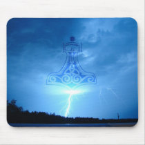 Mjolnir Strikes Mouse Pad