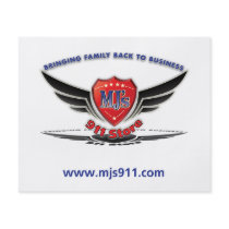 MJ'S 911 Store Flyer Design