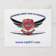 MJ'S 911 Store Flyer Design