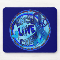 mld  AWARENESS PEACE LOVE CURE Mouse Pad