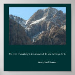 MLH mountain scene Posters