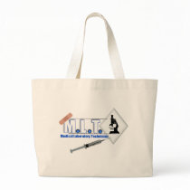 MLT LOGO W/ MICROSCOPE - MEDICAL LABORATORY TECH bags