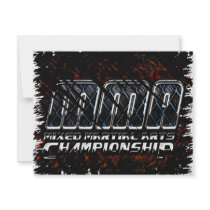 MMA 08 CUSTOM INVITE