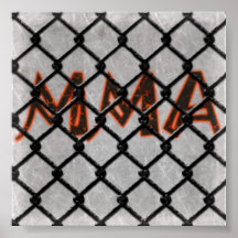 MMA Caged Print