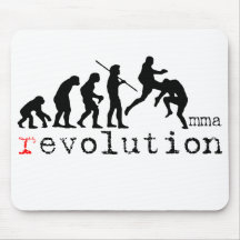 MMA Evolution - Flying Knee  Mouse Pad