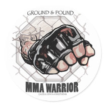 MMA_fist_zazzle2 stickers