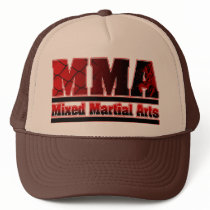 MMA Mixed Martial Arts Chain & Blood hats