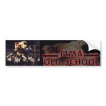 MMA Old School Bumper Stickers