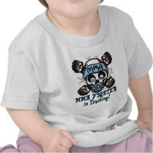 MMA Skull and Binky Tee Shirt