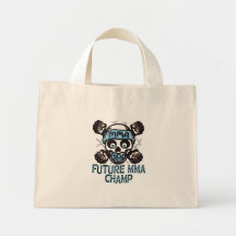 MMA Skull and Binky Tote Bags