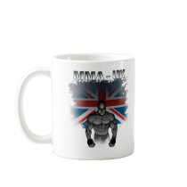 MMA UK Flag & FIghter Coffee Mug