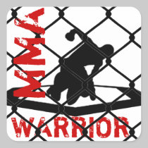 MMA WARRIOR Sticker stickers