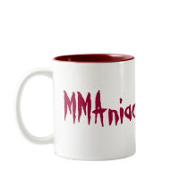 MMAniac on the mat Mug Burgundy by MartialArtsParty MMAniac on the mat Mug Burgundy
