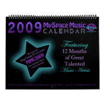 MMC 2009 MYSPACE MUSIC CALENDAR - Original Front by MyspaceMusicCalendar MMC 2009 MYSPACE MUSIC CALENDAR - Original Front