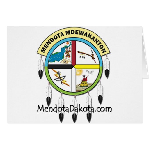 MMDC Mendota Dakota Logo and Webs Greeting Cards