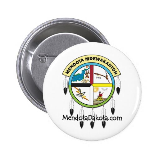 MMDC Mendota Dakota Logo and Webs Pinback Buttons