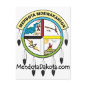 MMDC Mendota Dakota Logo and Webs postcards