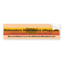 MMeM tshirt, See something funny at www.Midwest... bumper stickers by cubconn MMeM tshirt, See something funny at www.Midwest... bumper stickers
