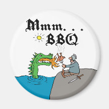 Mmm. . . BBQ Magnet