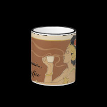 "mmm... coffee" mug mugs