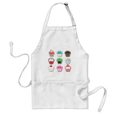Mmm, Cupcakes! Aprons by nyxxie
