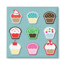Mmm, Cupcakes! magnets