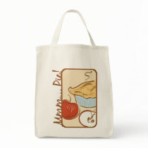 Mmm Pie design Tote Bags
