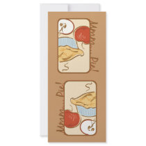 Mmm Pie design rack cards