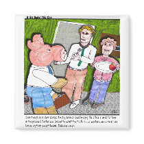 Mmm....tastes like bacon. Pig joke! magnets by harlowandcompany Mmm....tastes like bacon. Pig joke! magnets