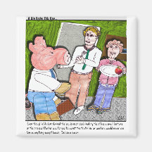 Mmm....tastes like bacon.  Pig joke! Magnet