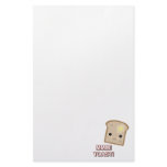 mmm toast stationery design
