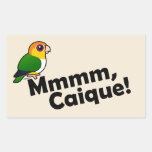 Mmmm, Caique! Rectangle Sticker