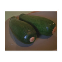 Mmmm Zuchinni postcard