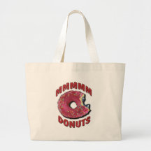 MMMMM DONUTS CANVAS BAGS