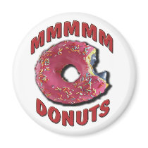 MMMMM DONUTS magnets