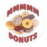 MMMMM DONUTS stickers