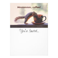 Mmmmmm, Coffee! Custom Invitation