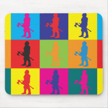 MMORPGs Pop Art mousepads