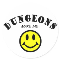 MMS: Dungeons Round Sticker