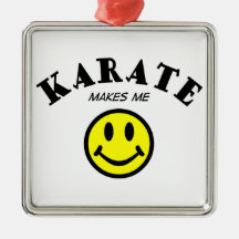 MMS: Karate Christmas Ornament