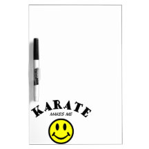 MMS: Karate Dry-Erase Whiteboards